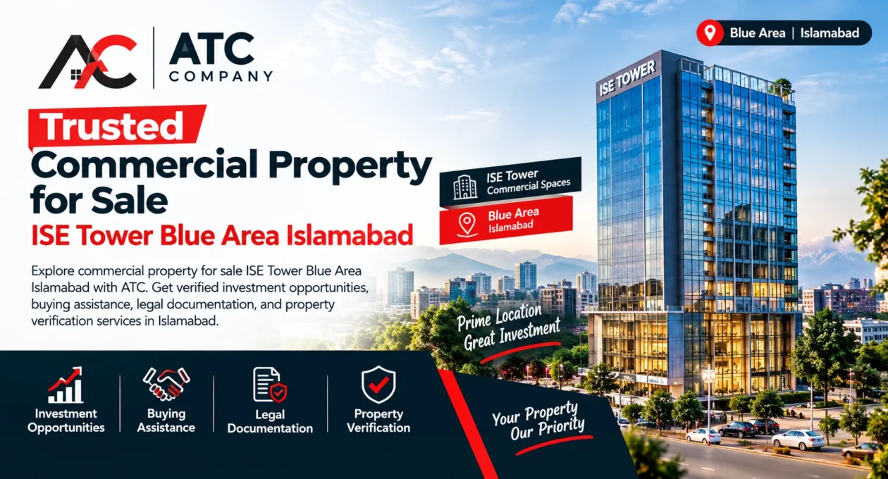 Commercial Property for Sale ISE Tower Blue Area Islamabad